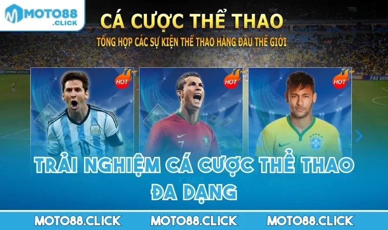 Trải nghiệm cá cược thể thao đa dạng